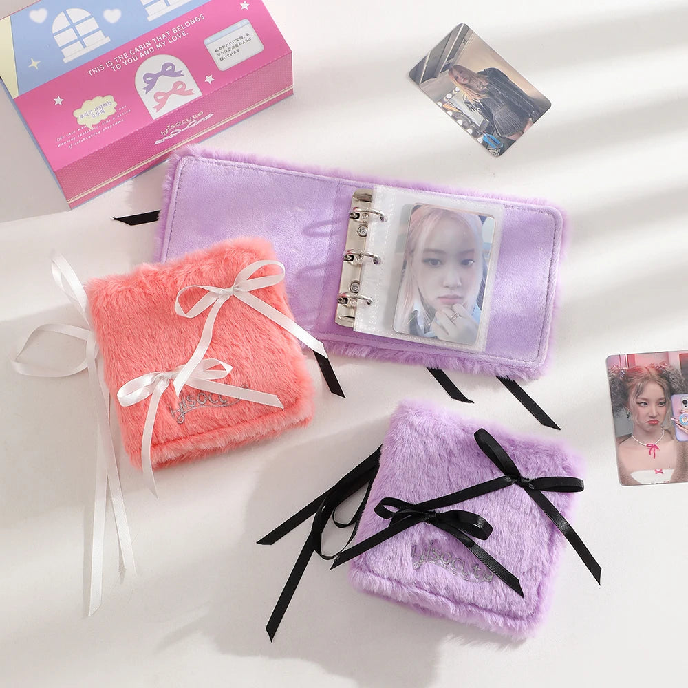 ✨Plush Bow Photo Album Binder✨