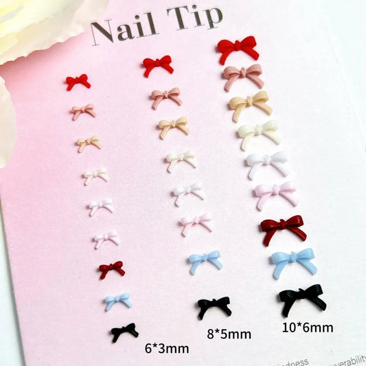 ✨3D Bow Nail Charms (100 Pieces)✨
