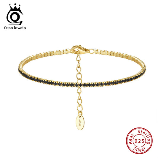 ✨ Sterling Silver Tennis Bracelet ✨